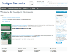 Tablet Screenshot of gooligum.com.au